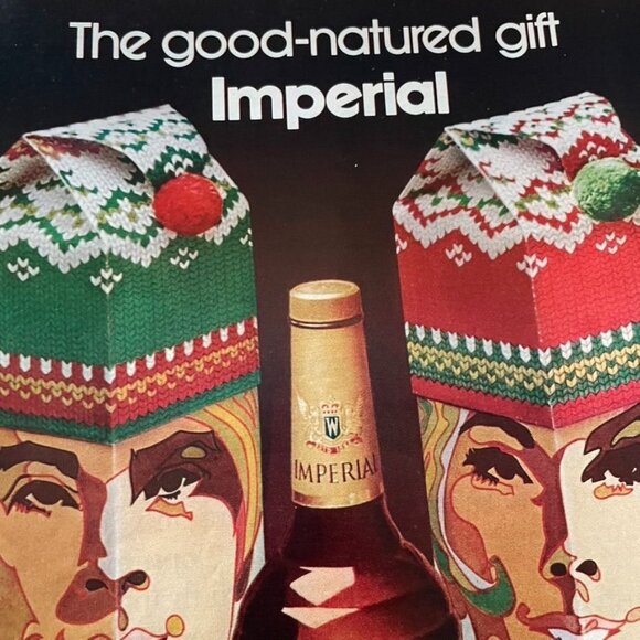 1971 Imperial Hiram Walker Whiskey Ad Full Page Print  u Vintage Original Advert - Picture 2 of 5
